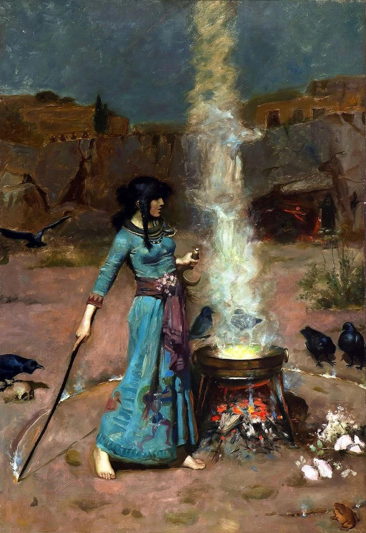 Il cerchio magico, 1886